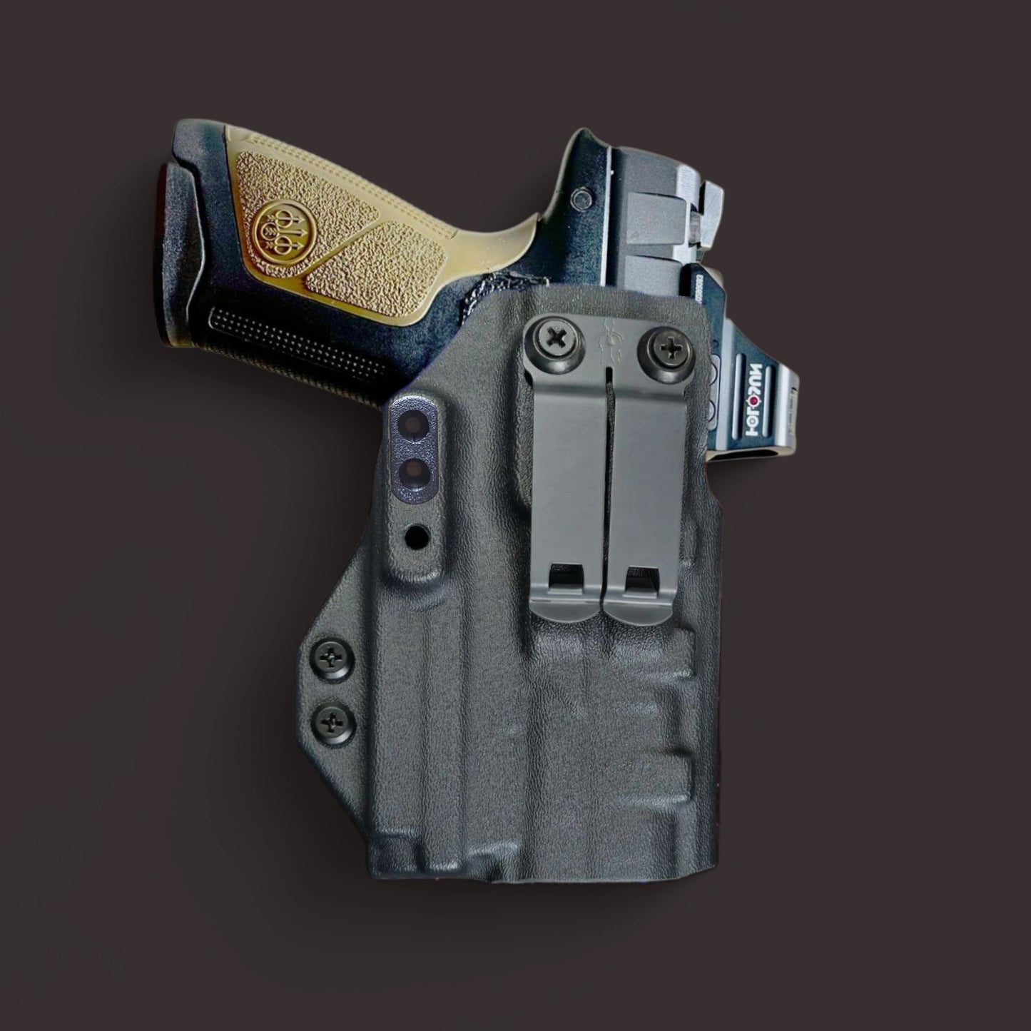 Beretta APX Centurion + OLight PL Mini 2 – StealthKydex Holster Próta AIWB/IWB Kydex | Fit to Conceal – Built to Perform