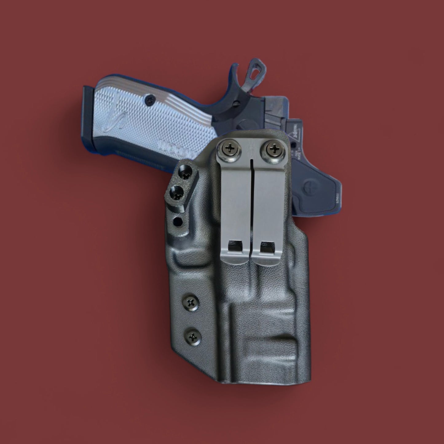CZ Shadow 2 Compact – StealthKydex Holster Próta AIWB/IWB Kydex | Fit to Conceal – Built to Perform
