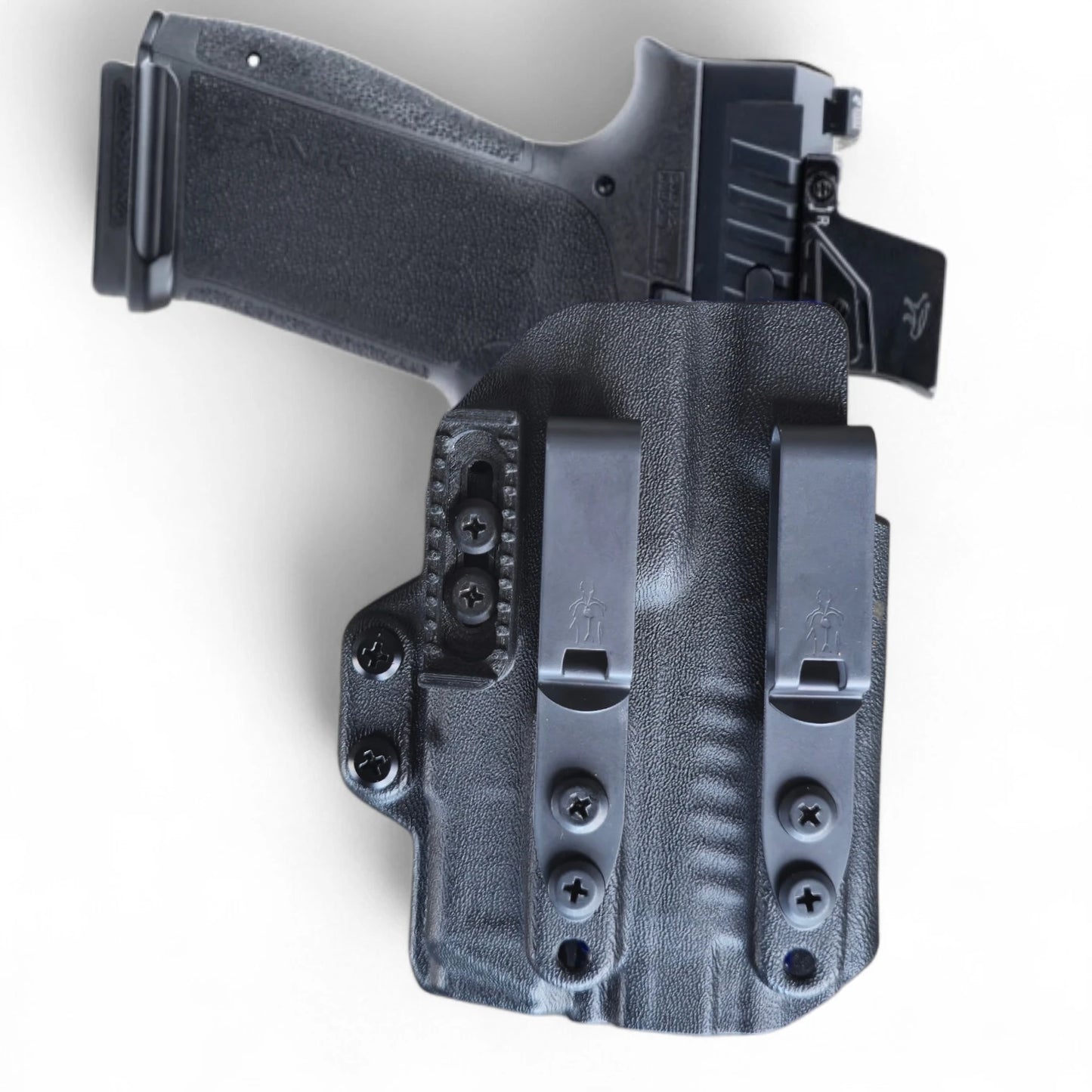 Canik_MC9_Prime + OLight_PL_X_-_STEALTHKYDEX_AIGIS_AIWB_Holster_Range