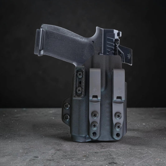 Canik_MC9_Prime + Olight Baldr S - STEALTHKYDEX AIGIS AIWB Holster Range