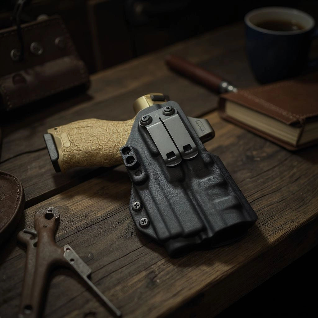 OLight Baldr S - H&K SFP9 Lightbearing Holster - StealthKydex Próta AIWB/IWB Kydex | Fit to Conceal – Built to Perform
