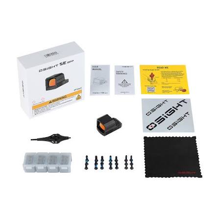 Osight SE DPP Enclosed Red Dot – 2 MOA Dot & 32 MOA Circle, DPP Footprint, 23 × 18 mm Window
