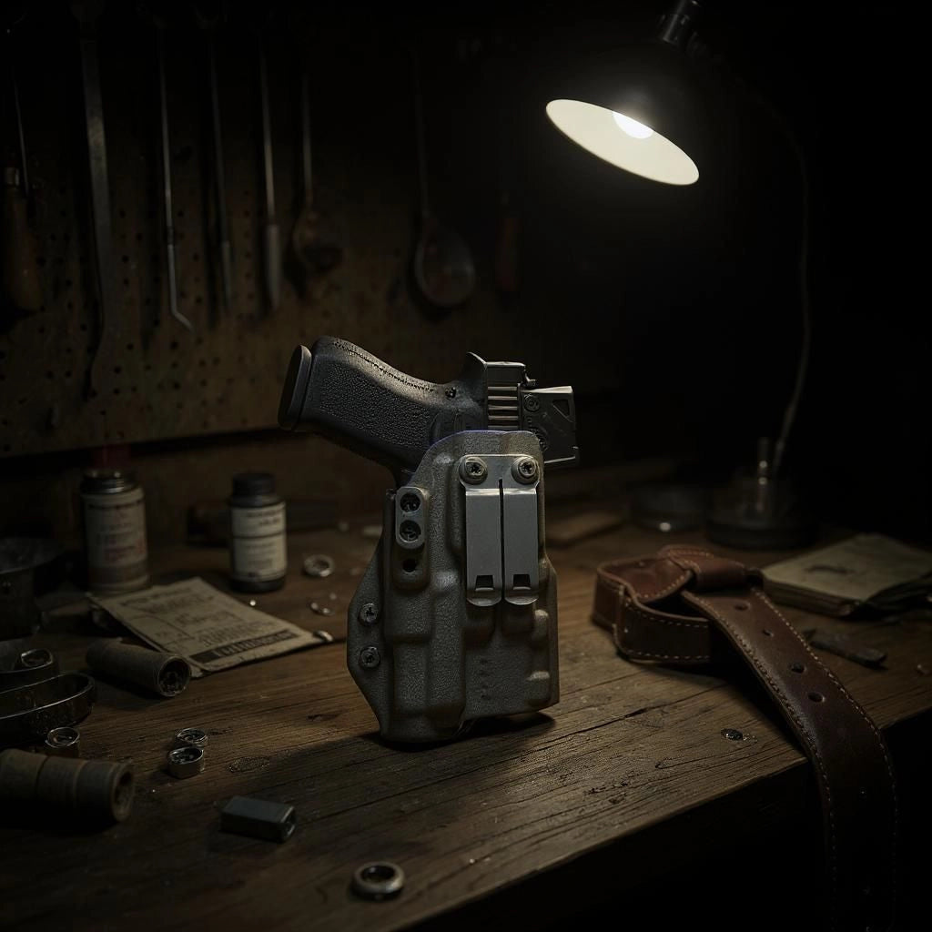 Glock 43X MOS + Streamlight TLR7 Sub Lightbearing Holster – StealthKydex Próta AIWB/IWB Kydex | Fit to Conceal – Built to Perform