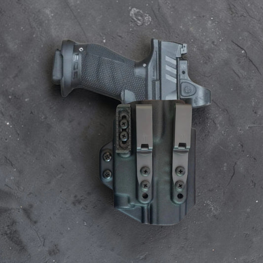 Walther PDP COMPACT Pro Olight Baldr Mini StealthKydex AIGIS holster