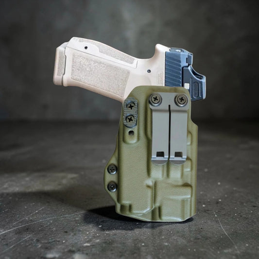 CANIK Mete MC9LS + Nitecore NPL25 Holster – StealthKydex Prota AIWB/IWB Kydex | Fit to Conceal – Built to Perform