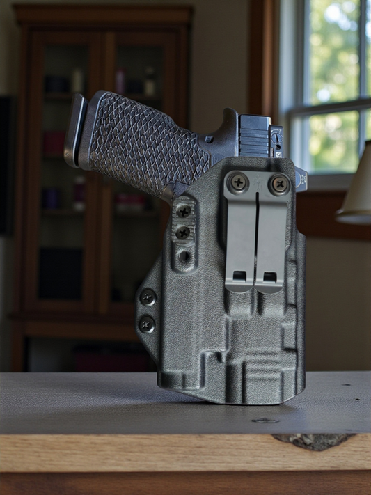 Glock 48 MOS + OLight Baldr Mini Holster – StealthKydex Próta AIWB/IWB Kydex | Fit to Conceal – Built to Perform