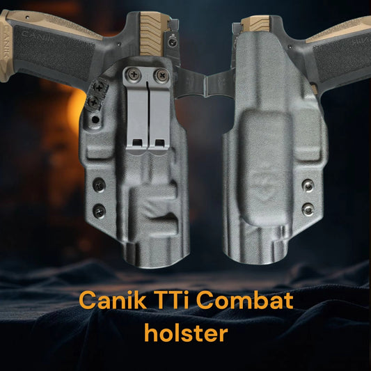 CANIK TTi Combat Holster – StealthKydex Prota AIWB/IWB Kydex | Fit to Conceal – Built to Perform