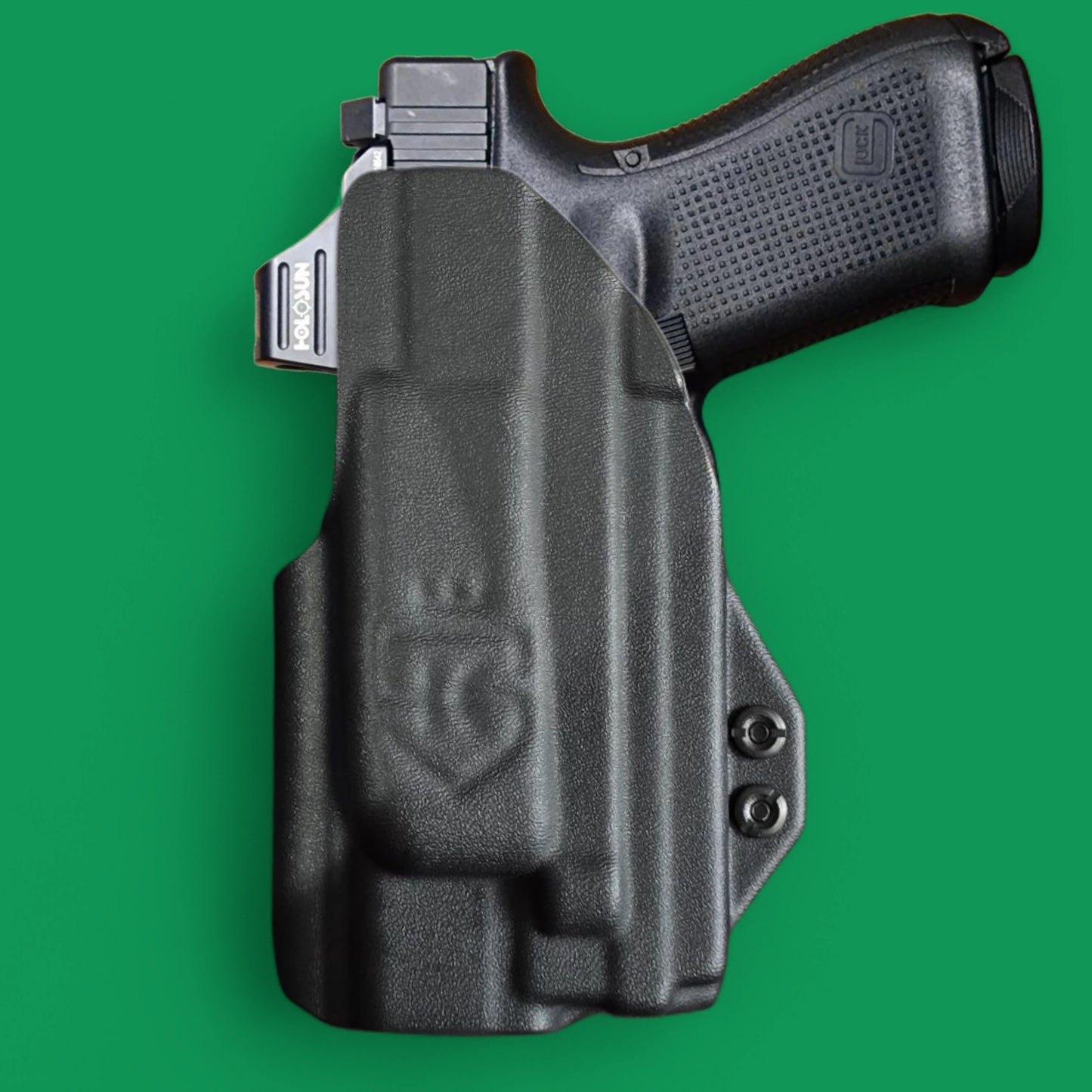 Glock 19 - 23 - 45 + OLight Valkyrie PL Mini 2 Lightbearing Holster – StealthKydex Próta AIWB/IWB Kydex | Fit to Conceal – Built to Perform