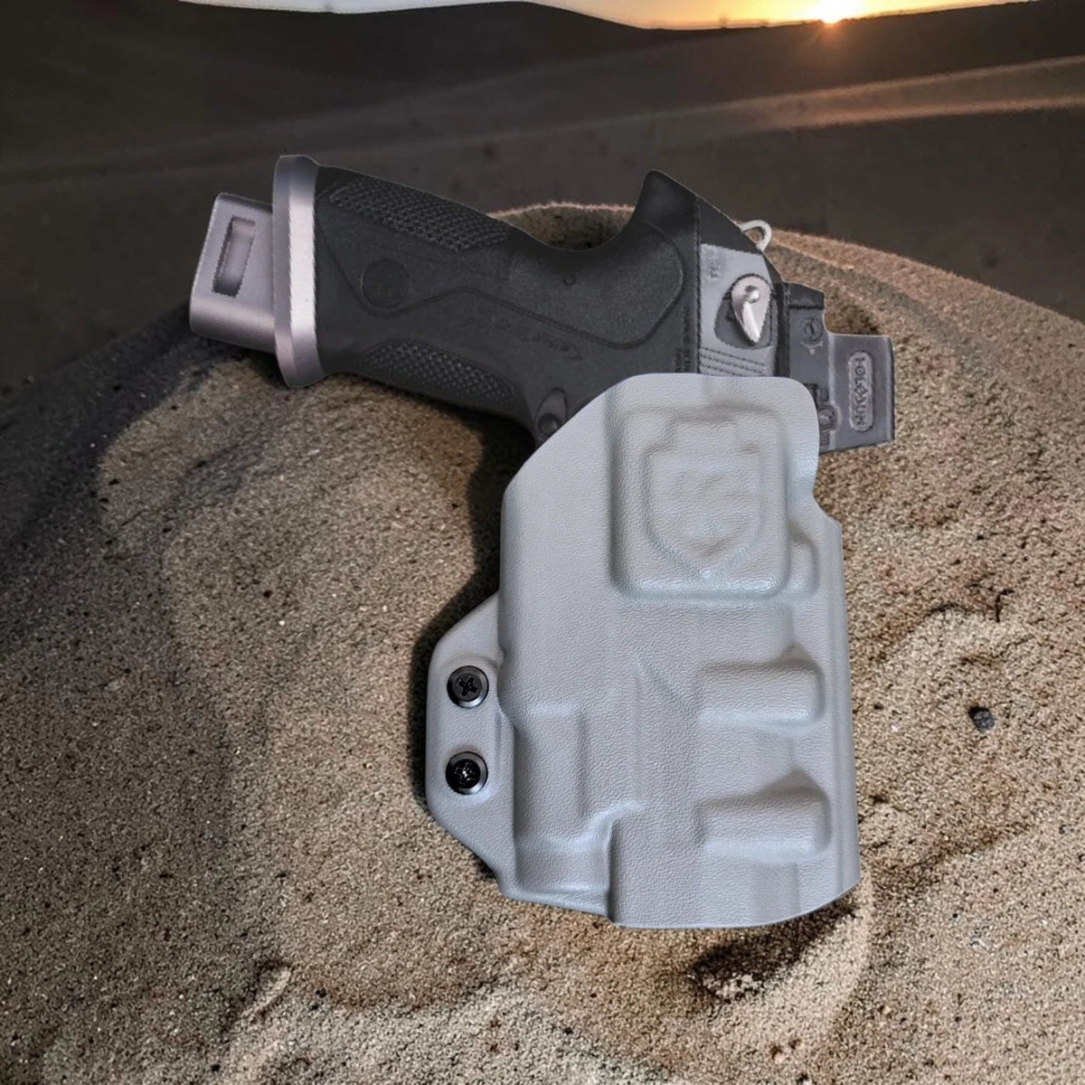 BERETTA PX4 STORM COMPACT + TLR7 SUB STEALTHKYDEX PHALANX RANGE HOLSTER, RANGE RIG, RANGE HOLSTER, SPORT SHOOTING, SPORT SHOOTING HOLSTER