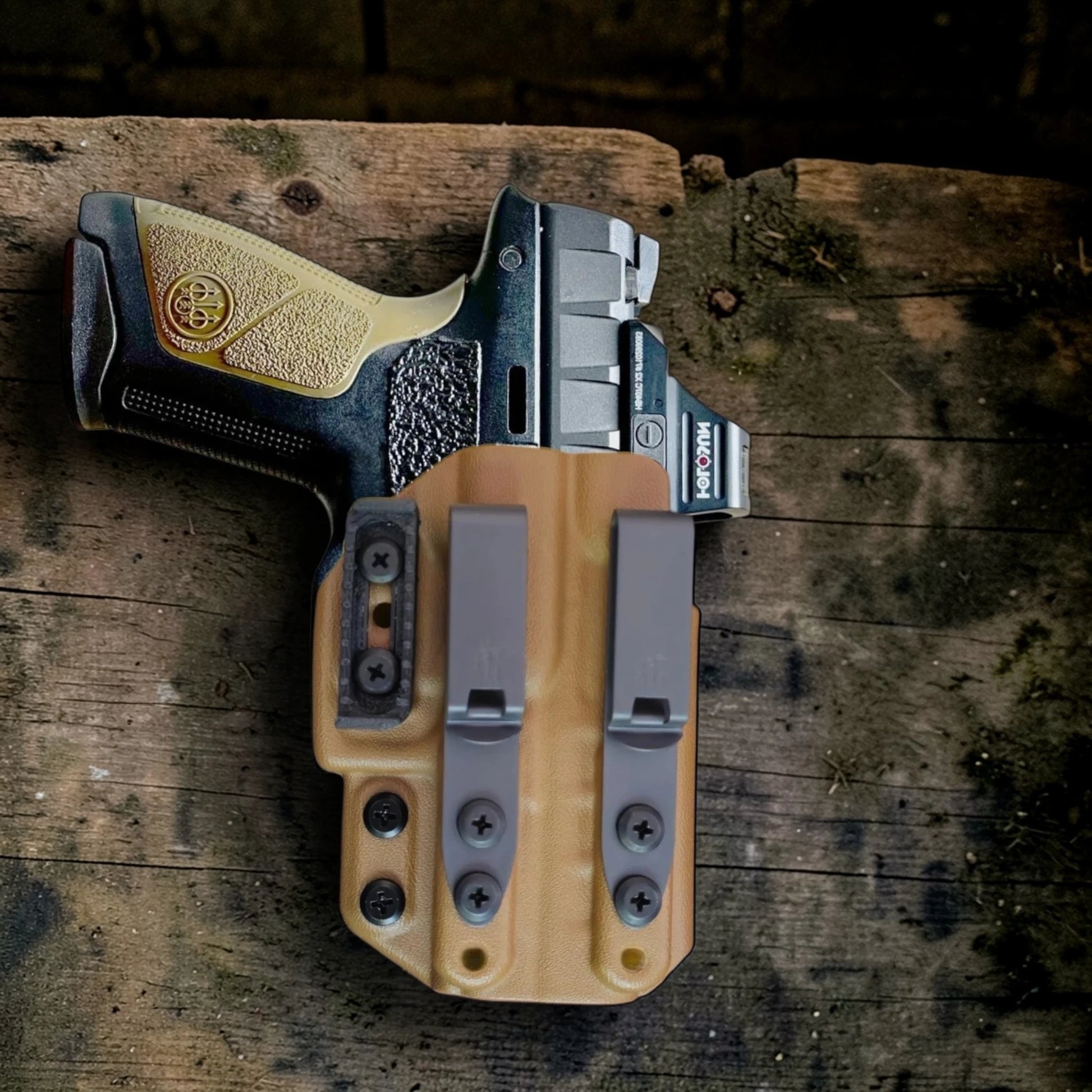 Beretta APX Centurion StealthKydex AIGIS holster appendix carry 