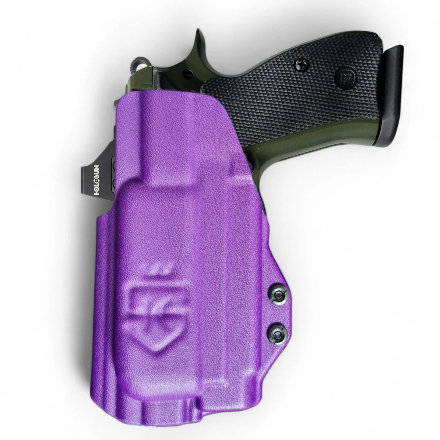 CZ75 P01 OMEGA + Nitecore NPL25GL – StealthKydex Holster Próta AIWB/IWB