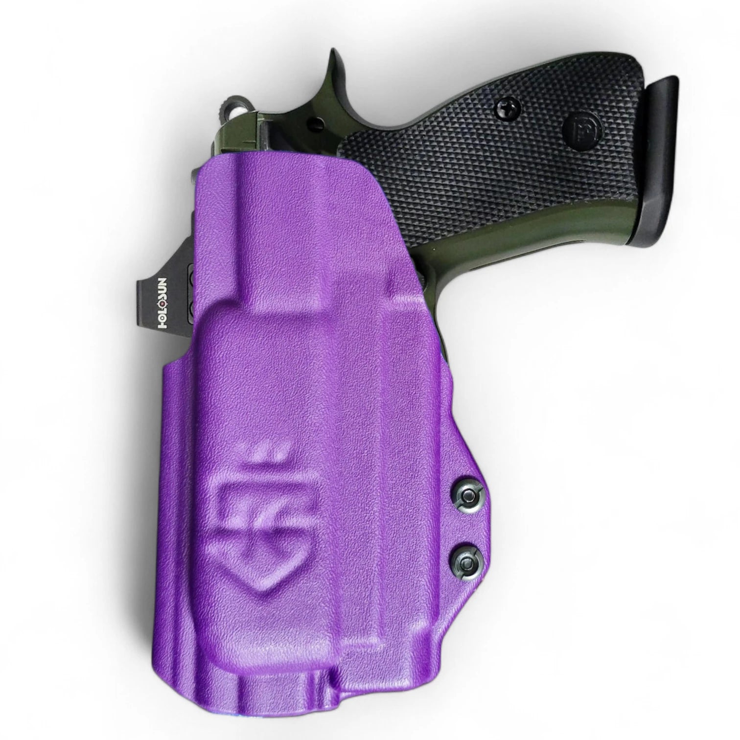 CZ75 P01 OMEGA + Nitecore NPL25GL – StealthKydex Holster Próta AIWB/IWB
