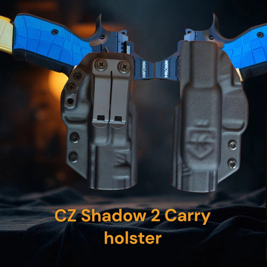 CZ Shadow 2 Carry  – StealthKydex Holster Próta AIWB/IWB Kydex  | Fit to Conceal – Built to Perform