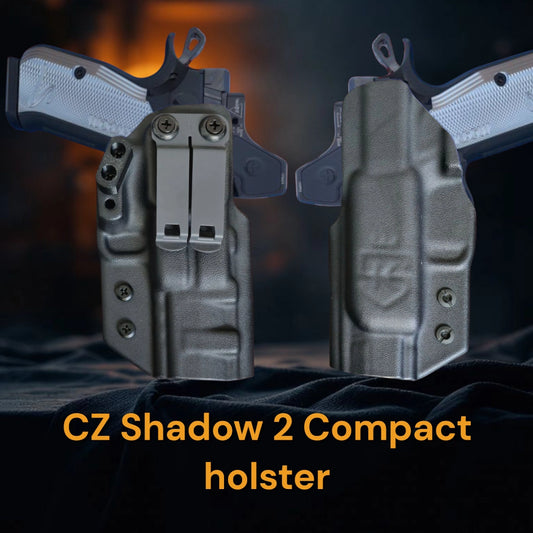 CZ Shadow 2 Compact  – StealthKydex Holster Próta AIWB/IWB Kydex  | Fit to Conceal – Built to Perform