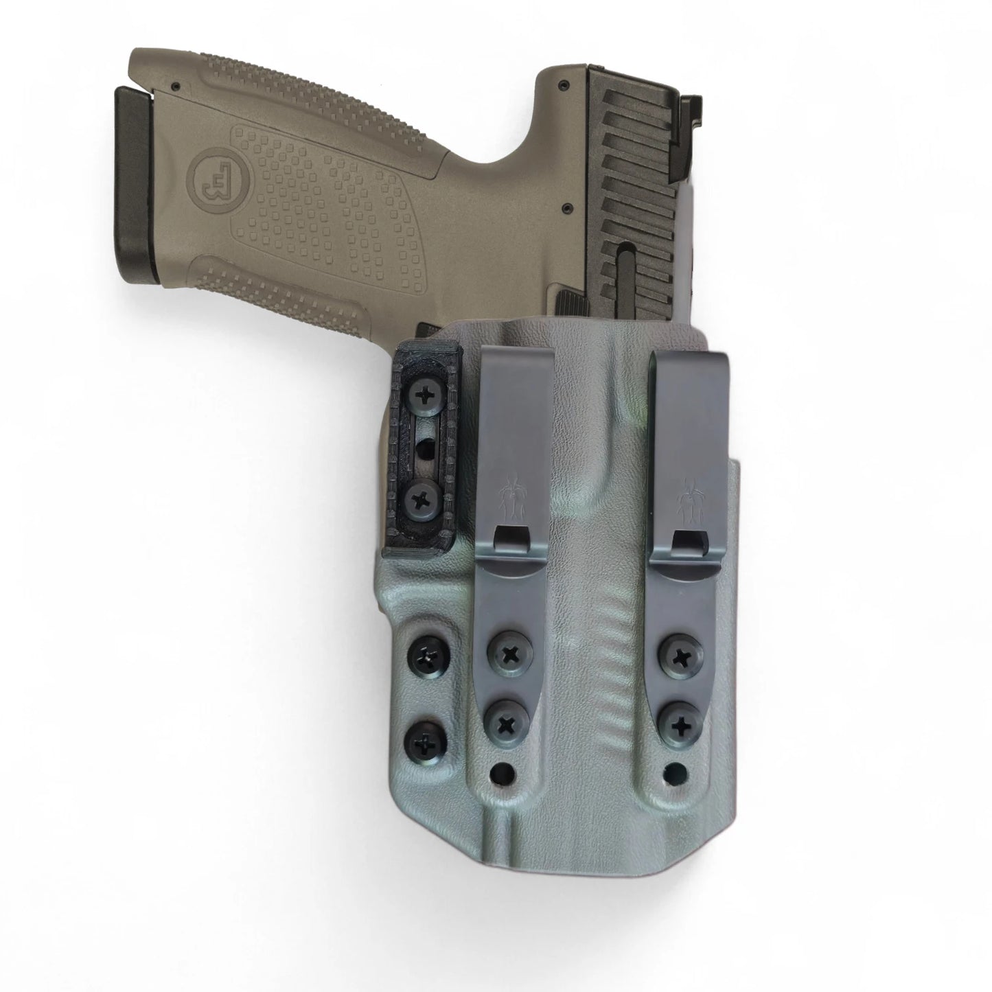 CZ P10c StealthKydex AIGIS holster appendix carry