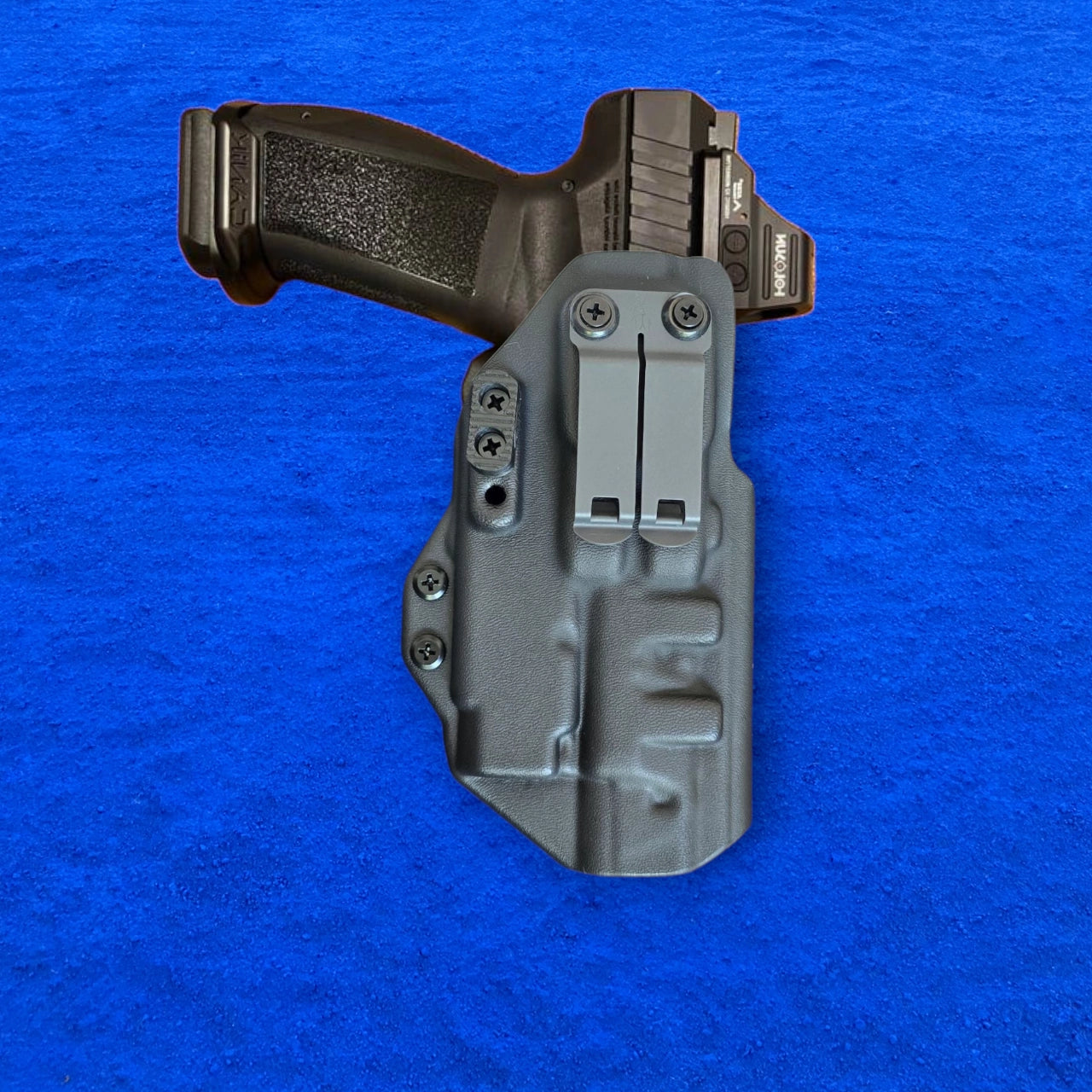 Canik SFT PRO + NiteCore NPL25GL Holster - StealthKydex Próta AIWB/IWB Kydex  | Fit to Conceal – Built to Perform