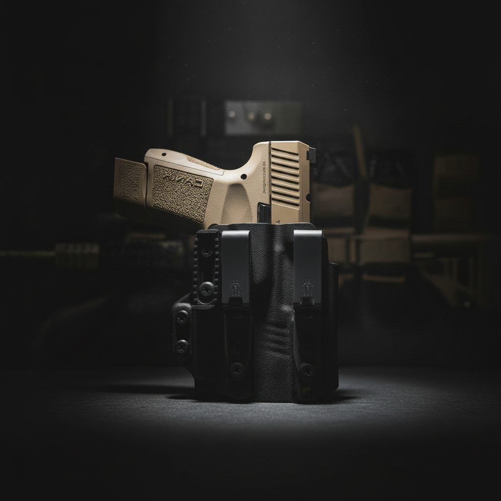 Olight PL Mini 3 StealthKydex AIGIS holster, PL Mini 3 Holster, OLight PL Mini 3 kydex, holster, Canik MC9 + OLight PL Mini 3 Holster, Glock 43X + OLight PL Mini 3 Holster, Canik MC9LS + OLight PL Mini 3 Holster 