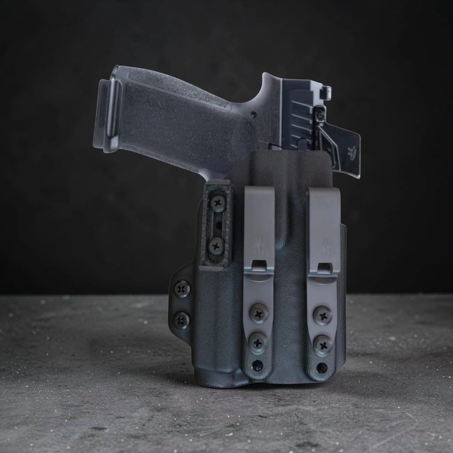 Canik_MC9_Prime + Olight Baldr S - STEALTHKYDEX AIGIS AIWB Holster Range
