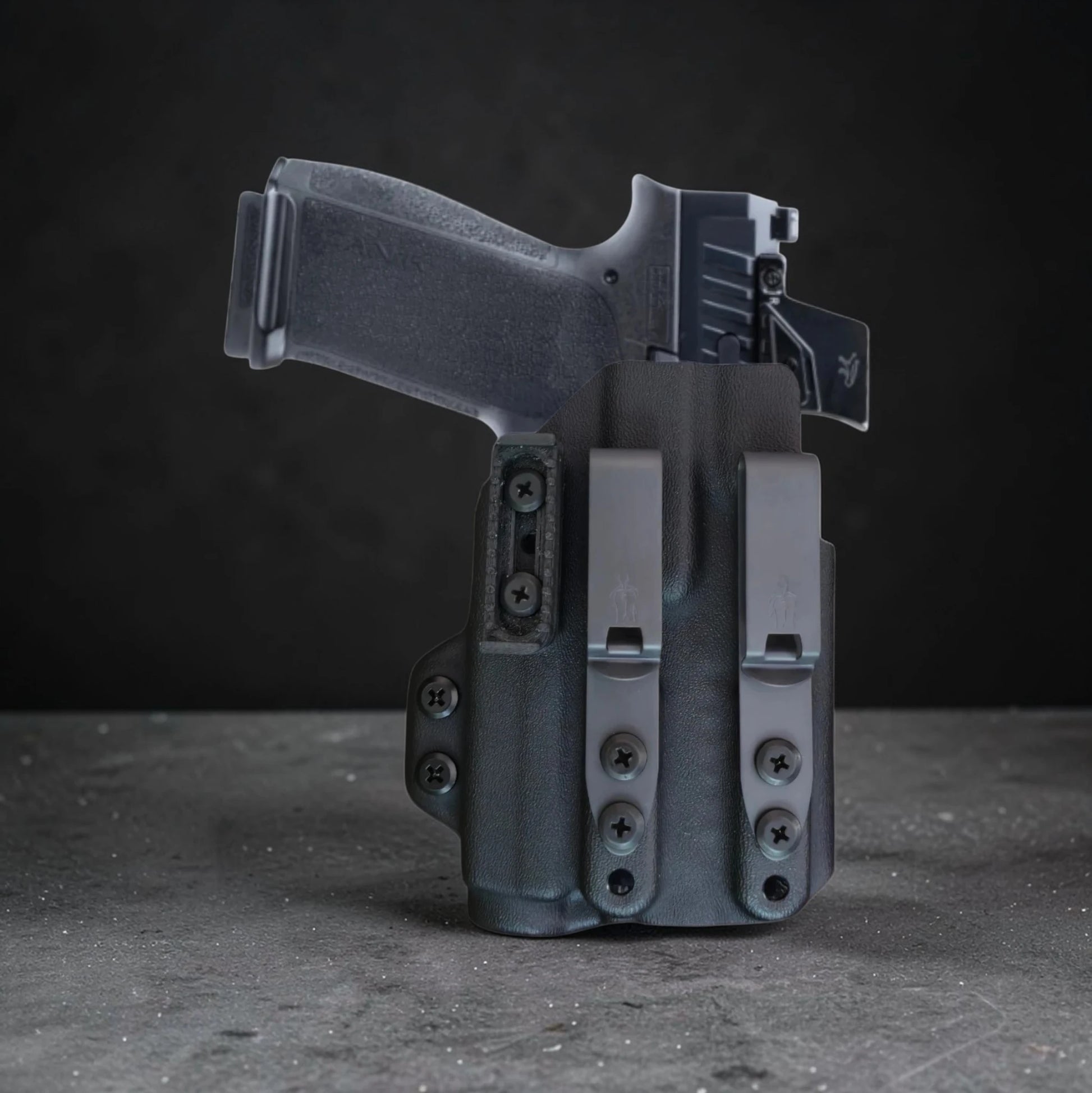 Canik_MC9_Prime + Olight Baldr S - STEALTHKYDEX AIGIS AIWB Holster Range