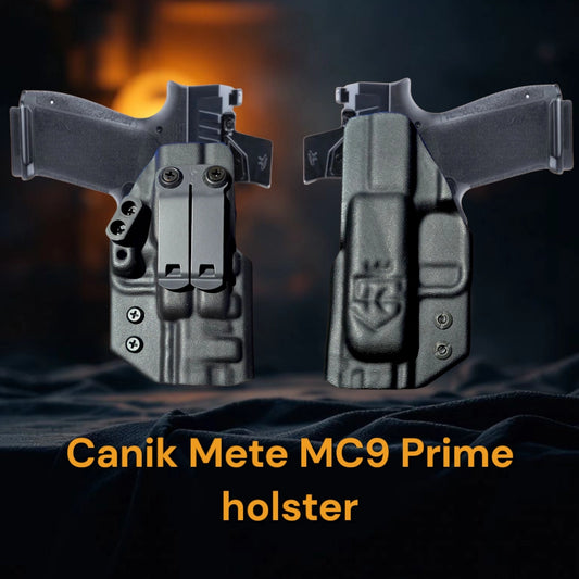 CANIK Mete MC9 PRIME Holster – StealthKydex Prota AIWB/IWB Kydex | Fit to Conceal – Built to Perform