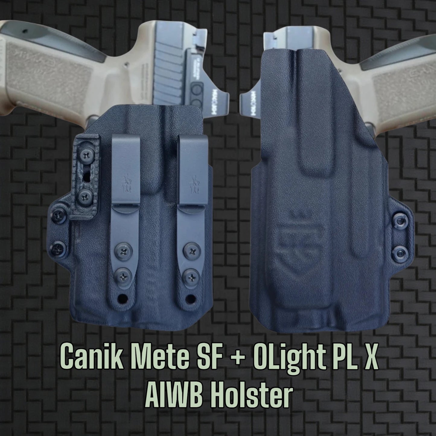 Canik_Mete_SF + OLight_PL_X_-_STEALTHKYDEX_AIGIS_AIWB_Holster_Range