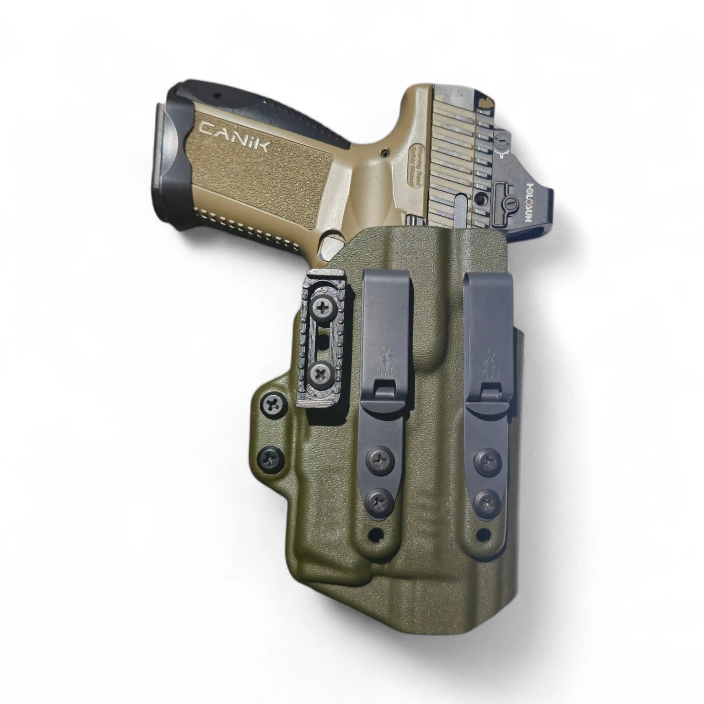 Canik + OLight_PL_X_-_STEALTHKYDEX_AIGIS_AIWB_Holster_Range
