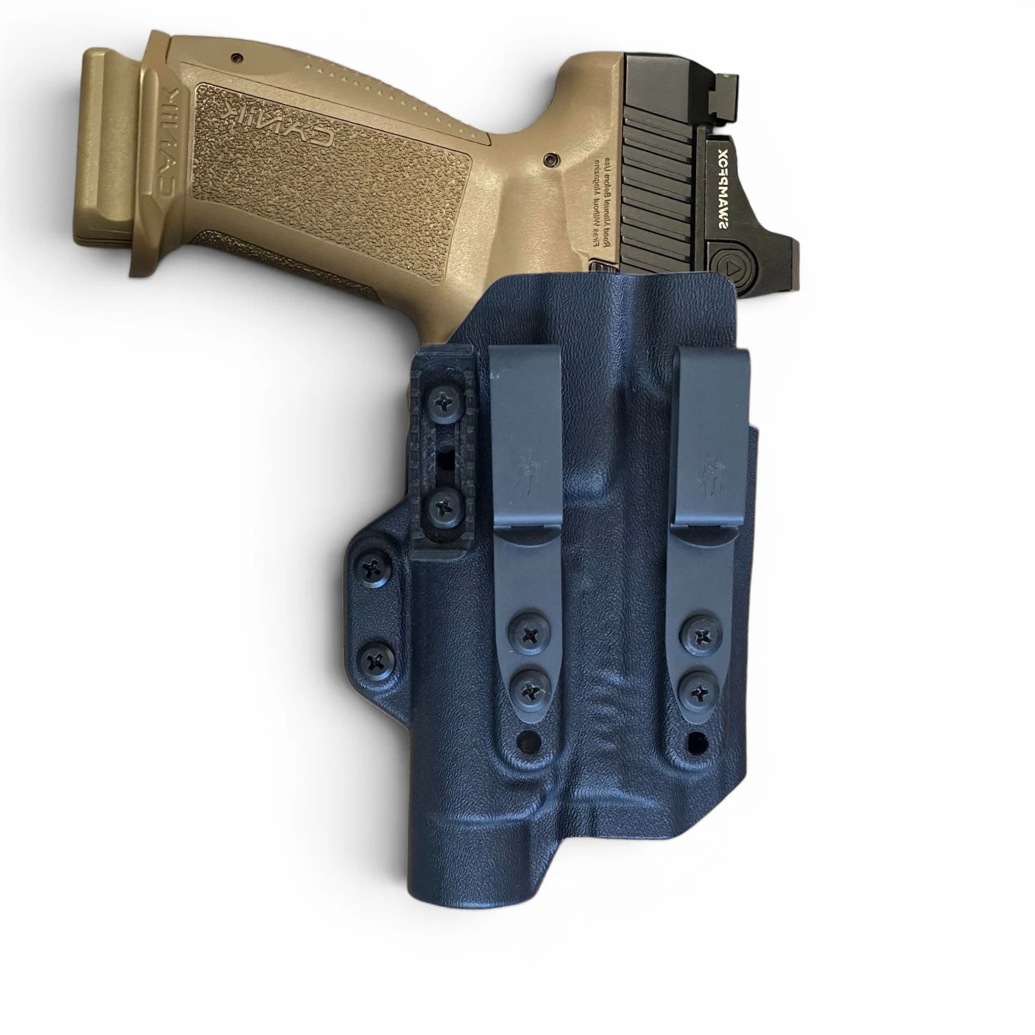 Canik SFT + Streamlight TLR-1 HL StealthKydex AIGIS holster front