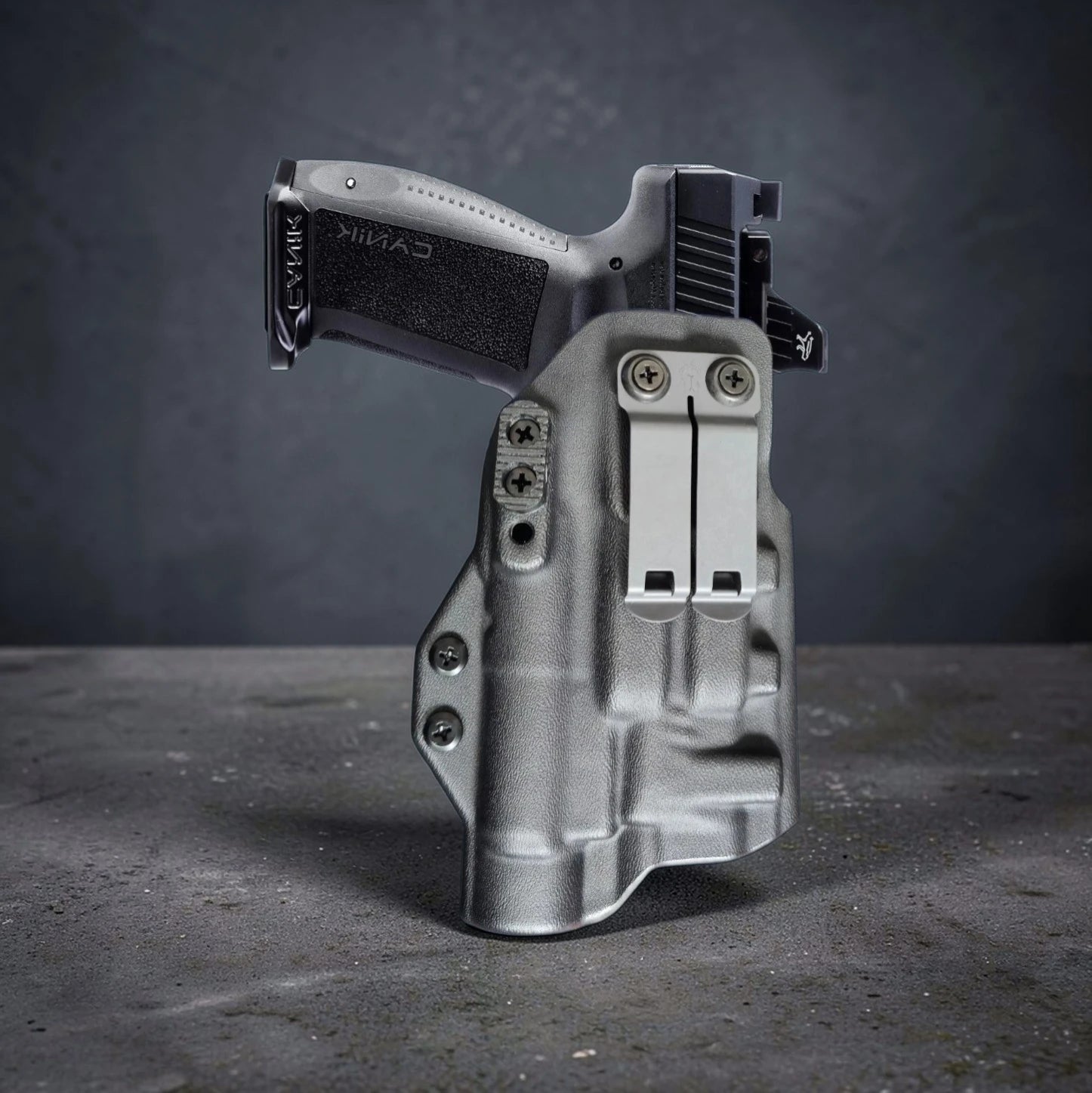 Canik SF / SFT / Combat + OLight PL 3 Valkyrie Lightbearing Holster – StealthKydex Próta AIWB/IWB Holster 