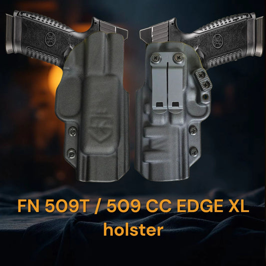 FN 509T / 509 CC EDGE XL - StealthKydex Próta AIWB/IWB Kydex | Fit to Conceal – Built to Perform