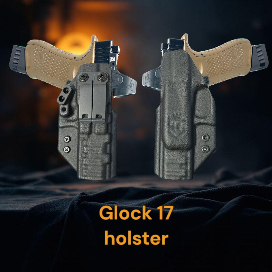 Glock 17 Holster – StealthKydex Próta AIWB/IWB  | Fit to Conceal – Built to Perform