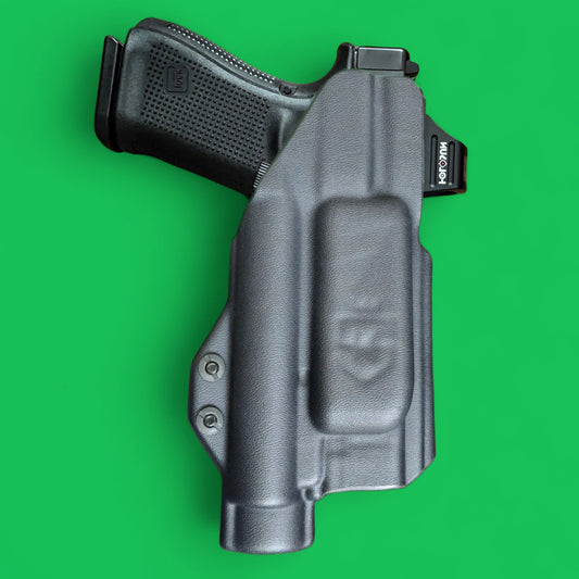 Glock 19 - 19X - 23 - 45 + OLight PL 3 Valkyrie Lightbearing Holster – StealthKydex Próta AIWB/IWB Kydex | Fit to Conceal – Built to Perform