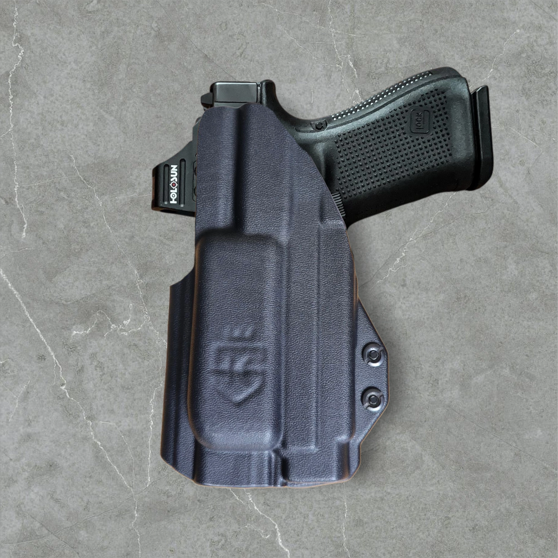 Glock 19/23/45 + Nitecore NPL25GL Lightbearing Holster – StealthKydex Próta