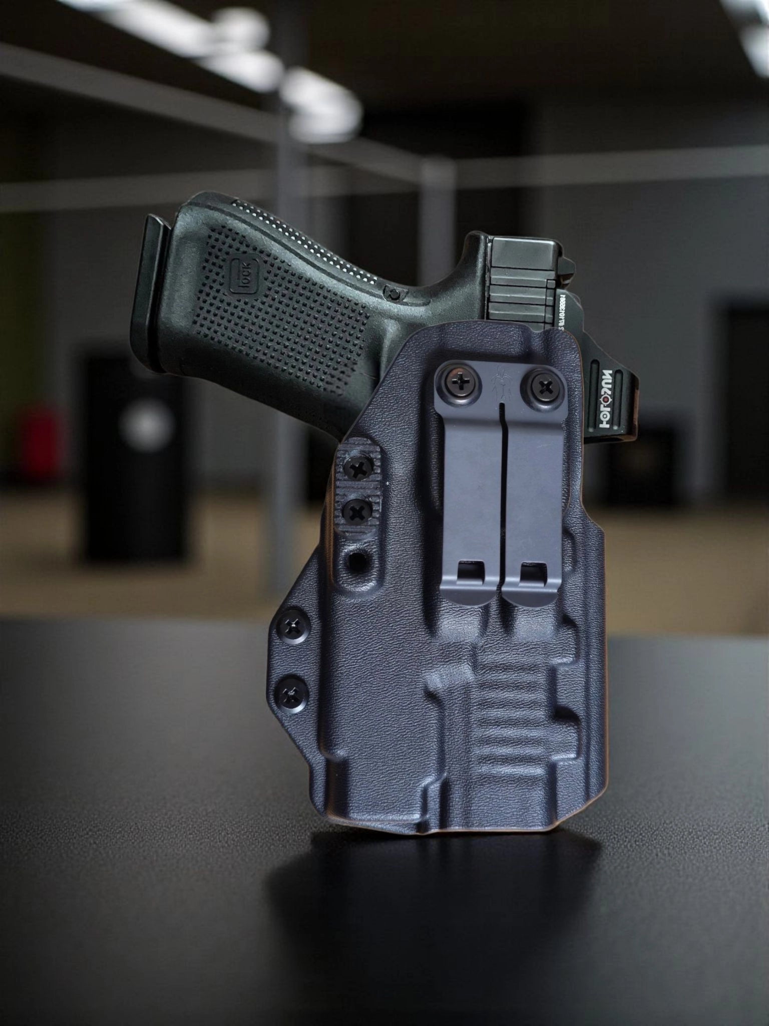 Glock 19/23/45 + Nitecore NPL25GL Lightbearing Holster – StealthKydex Próta