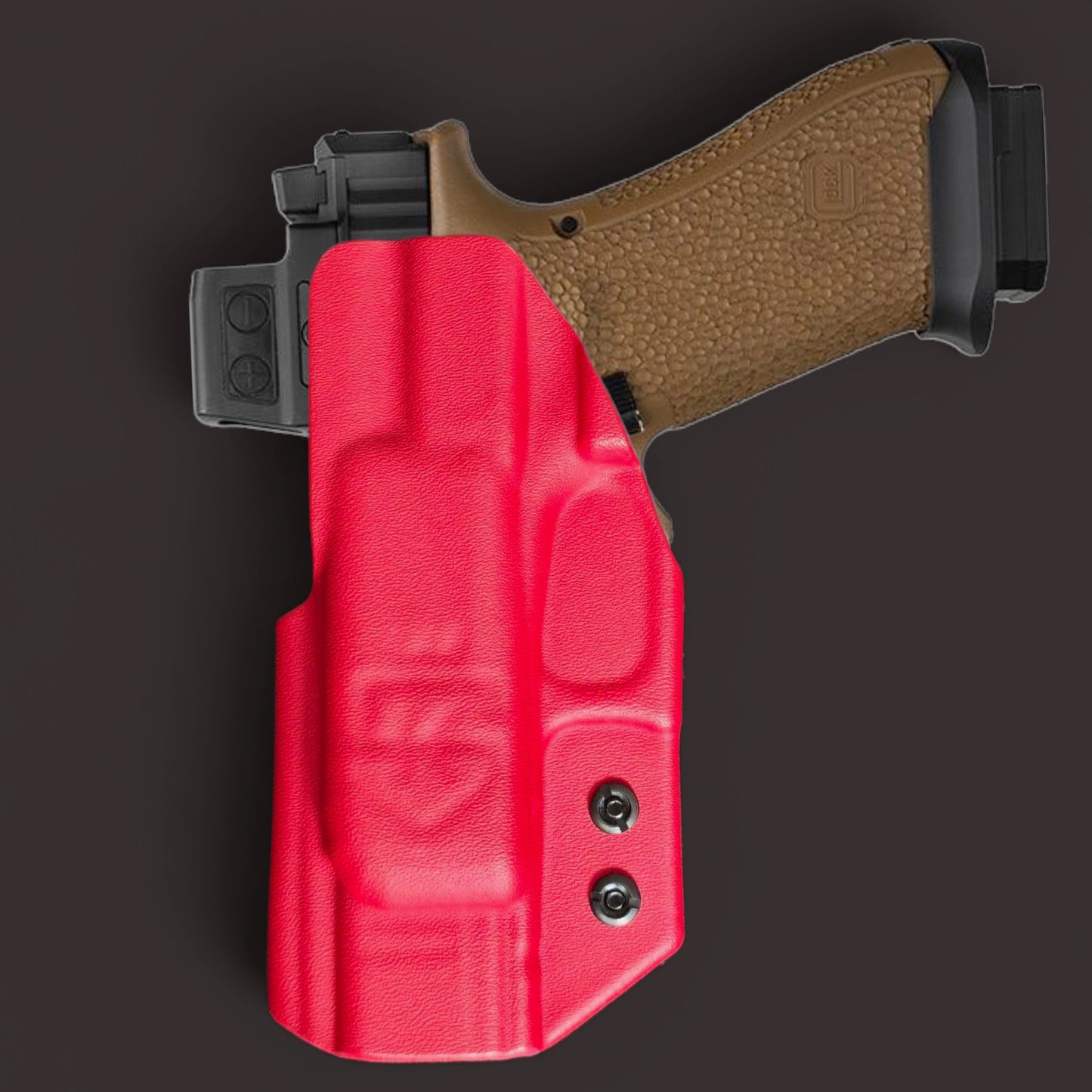 Glock 19+19X (& Glock 23 & 45) Gen 3, 4 & 5 Holster – StealthKydex Próta AIWB/IWB Kydex | Fit to Conceal – Built to Perform