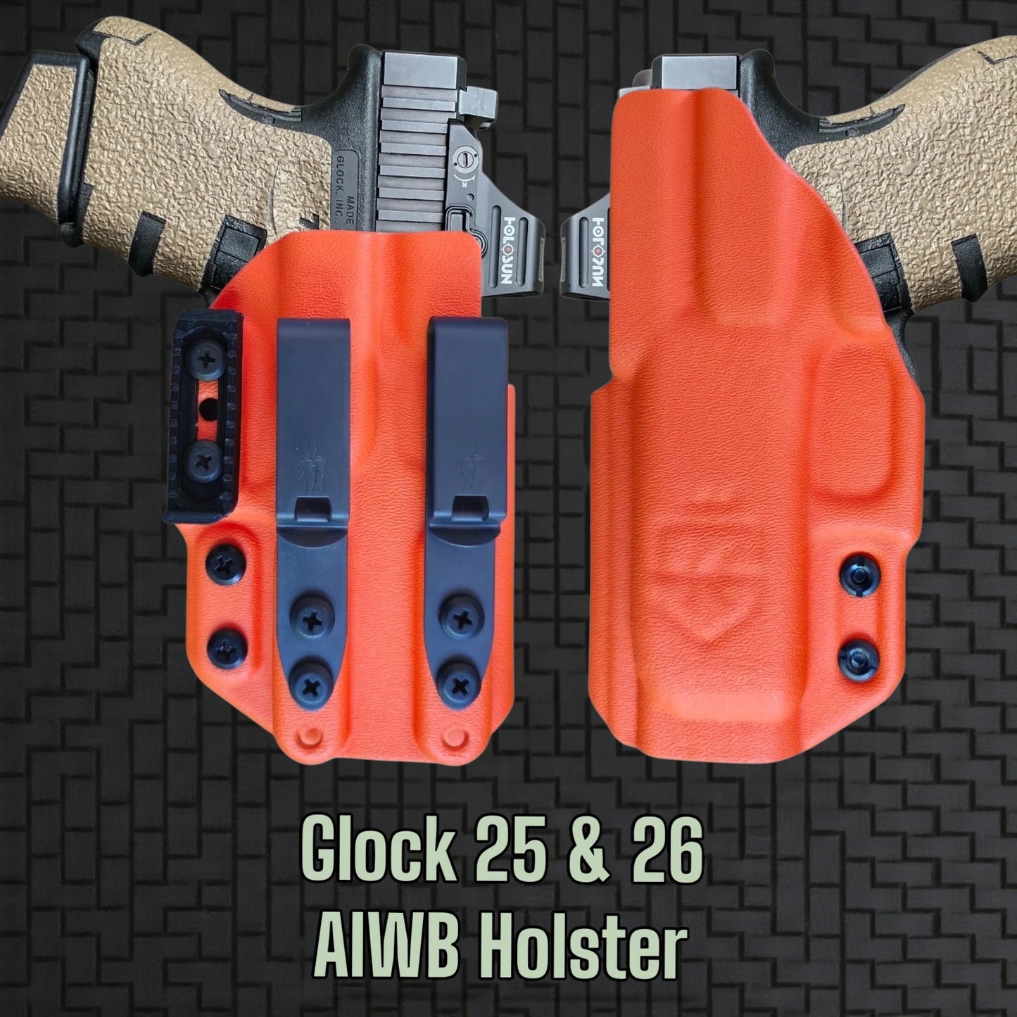 Glock 25 & 26 AIGIS HOLSTER by StealthKydex