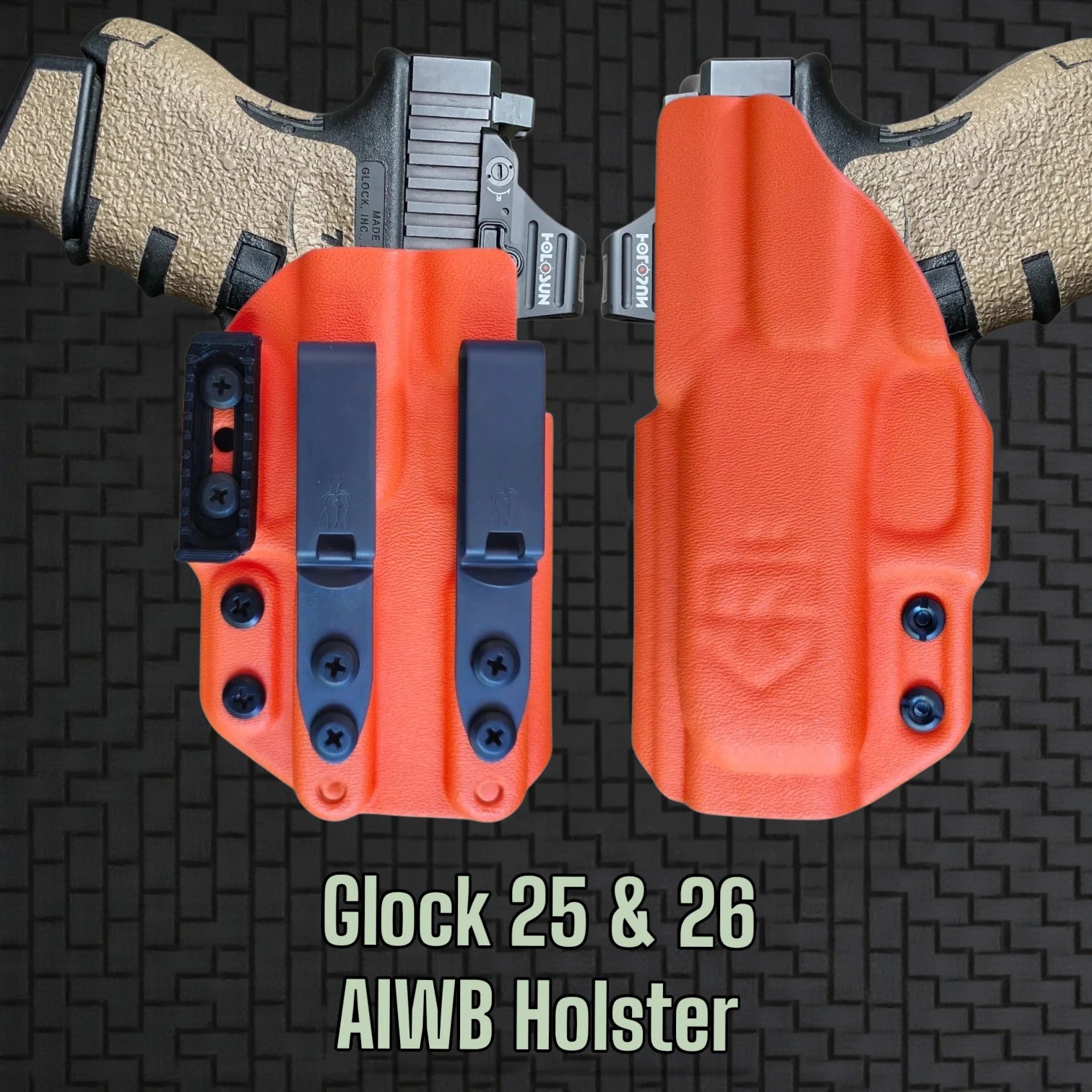 Glock 25 & 26 AIGIS HOLSTER by StealthKydex