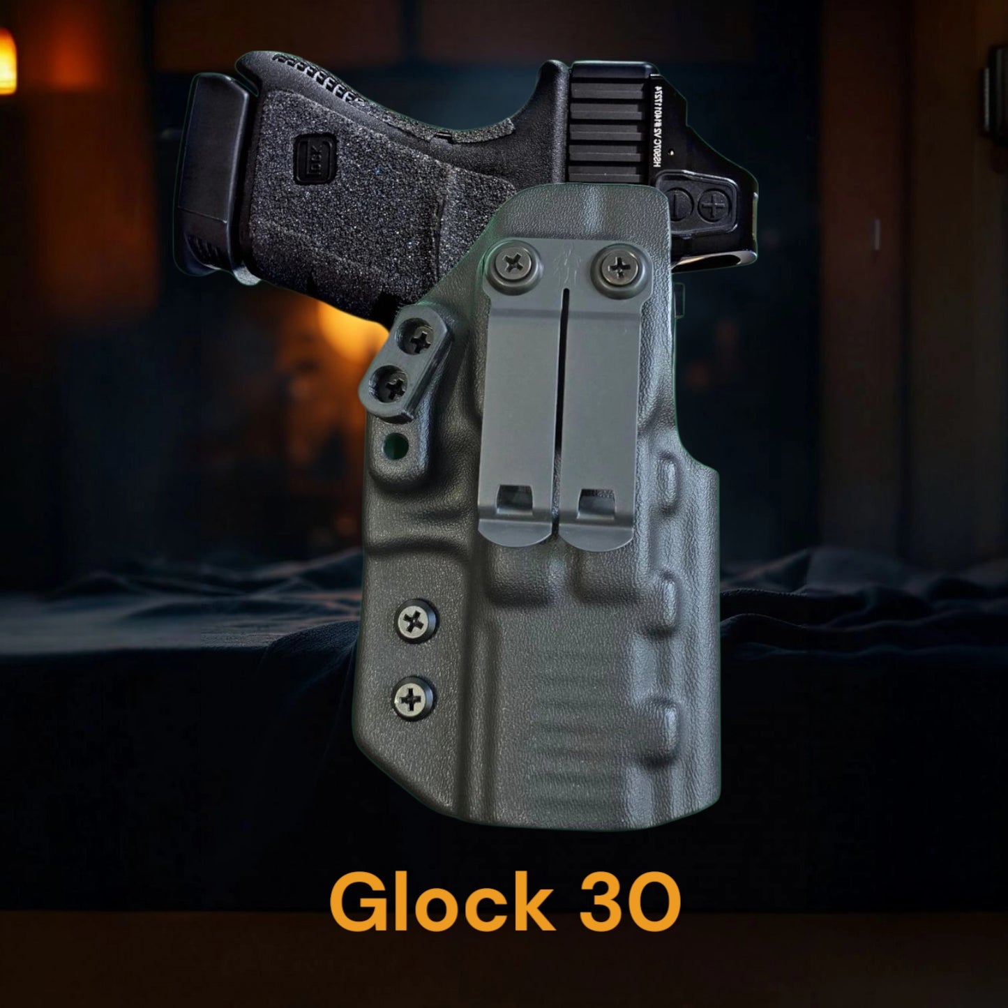 Glock 30 & Glock 30S(available) Holster – StealthKydex Próta AIWB/IWB Kydex | Fit to Conceal – Built to Perform