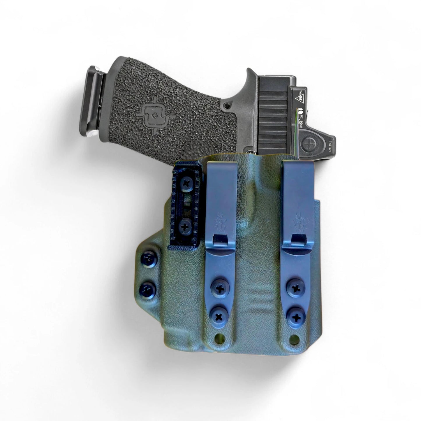 Glock_43X + Olight Baldr Mini - STEALTHKYDEX AIGIS AIWB Holster Range