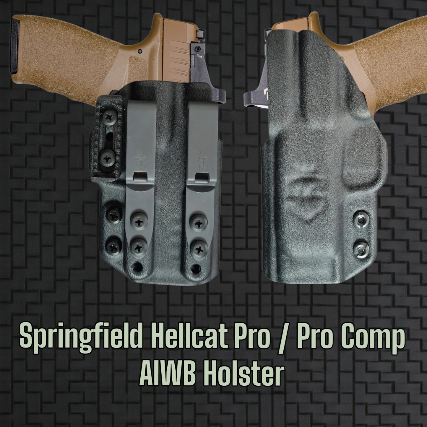 Hellcat Pro StealthKydex AIGIS holster appendix carry 