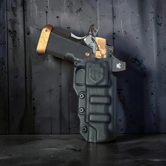 KIMBER 2K11 TARGET STEALTHKYDEX PHALANX RANGE HOLSTER, RANGE RIG, RANGE HOLSTER, SPORT SHOOTING, SPORT SHOOTING HOLSTER