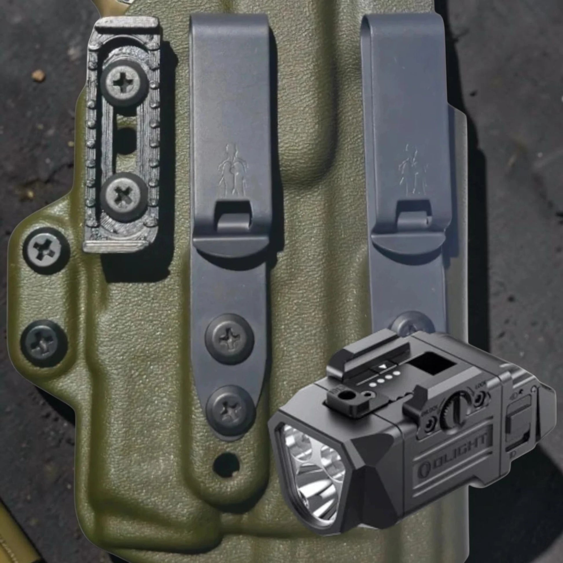 OLight PL X - STEALTHKYDEX AIGIS AIWB Holster Range