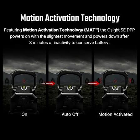 Osight SE DPP Enclosed Red Dot – 2 MOA Dot & 32 MOA Circle, DPP Footprint, 23 × 18 mm Window