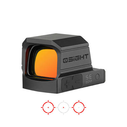 Osight SE DPP Enclosed Red Dot – 2 MOA Dot & 32 MOA Circle, DPP Footprint, 23 × 18 mm Window