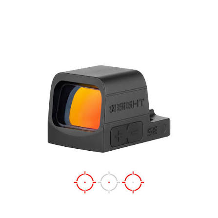 Osight SE 6 MOA Enclosed RED Dot Sight – RMSc Footprint, Side-Loading Battery, 27.5 g