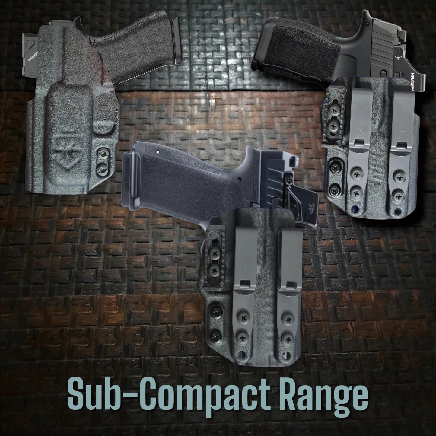 STEALTHKYDEX AIGIS Sub-Compact AIWB Holster Range