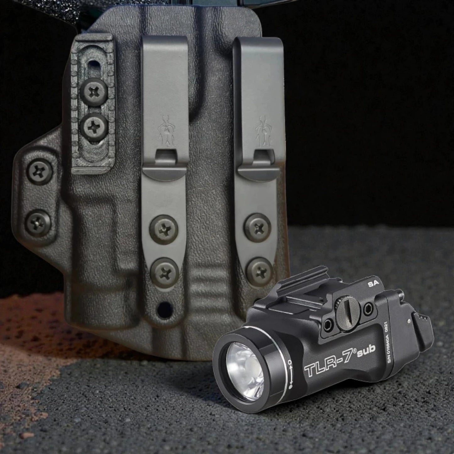 STREAMLIGHT TLR7 SUB(all versions) - STEALTHKYDEX AIGIS AIWB Holster Range