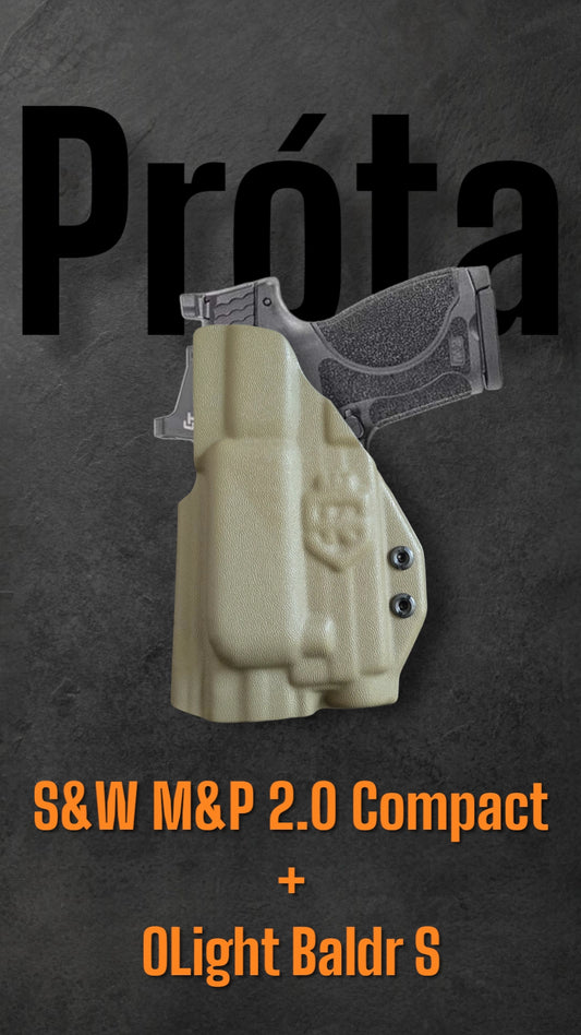 Olight Baldr S - Smith & Wesson M&P 2.0 Compact Holster - StealthKydex Próta AIWB/IWB Kydex  | Fit to Conceal – Built to Perform