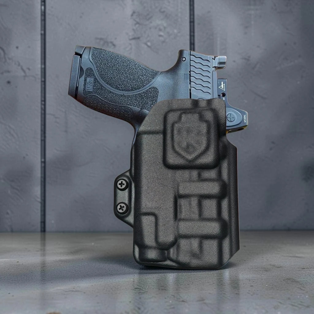 S&W M&P COMPACT + TLR7X STEALTHKYDEX PHALANX RANGE HOLSTER, RANGE RIG, RANGE HOLSTER, SPORT SHOOTING, SPORT SHOOTING HOLSTER