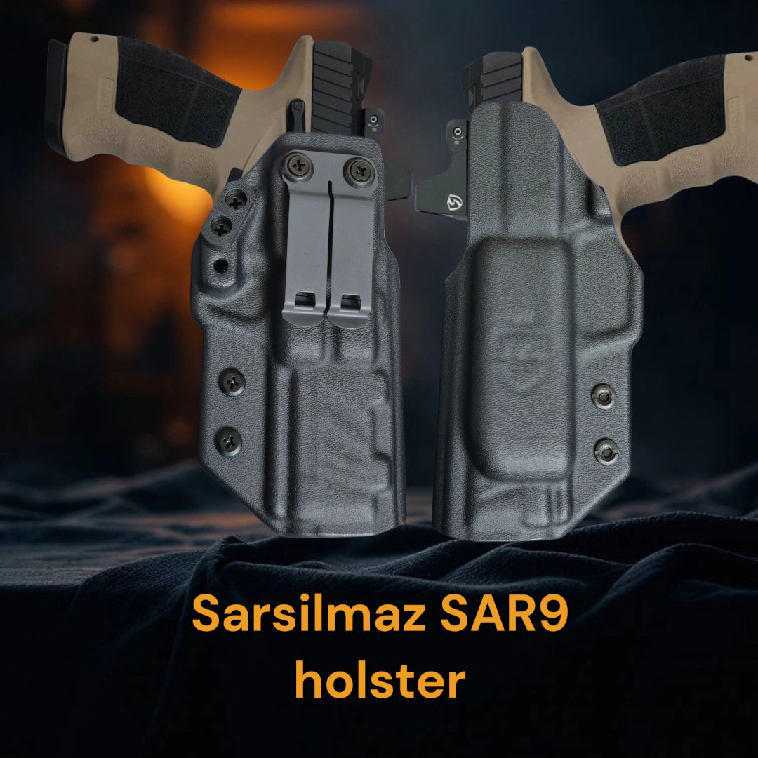 Sarsilmaz SAR9 StealthKydex Próta AIWB/IWB Kydex | Fit to Conceal – Built to Perform