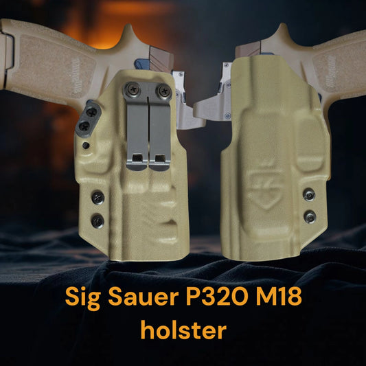 Sig Sauer P320 M18 Holster - StealthKydex Próta AIWB/IWB Kydex  | Fit to Conceal – Built to Perform